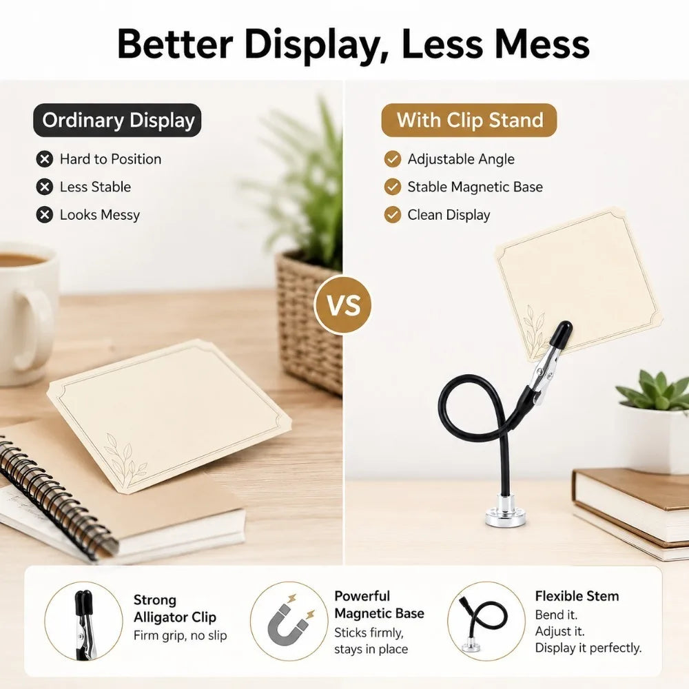 Magnetic Alligator Clips – Alloy Clamps 5–50PCS Hobby & Office Magnetic Alligator Clips Nixie