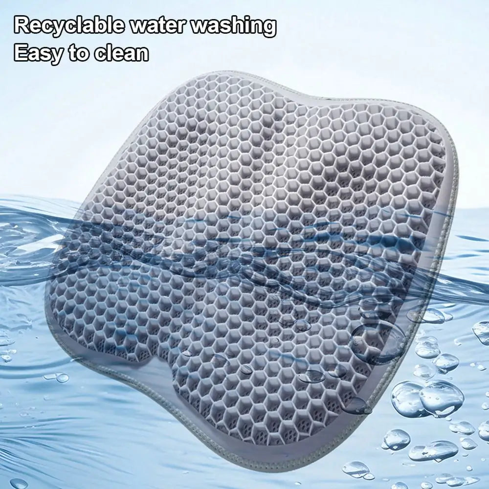 Gel Seat Cushion & Lumbar Support – Cooling Car Seat Pad Car Seat Cushion Nixie