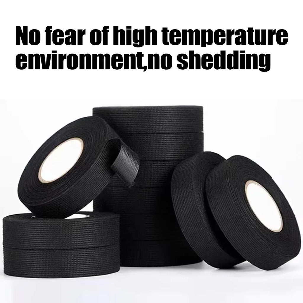 15M Flame Retardant Cloth Tape – Car Wiring Harness Protection Wiring Harness Tape Nixie