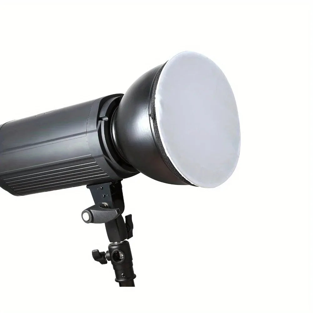 18cm White Diffuser Light Sock Lampshade for Photo Studio