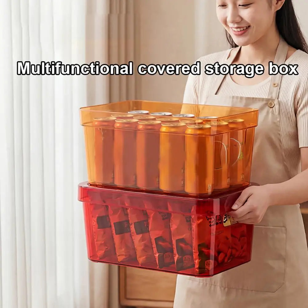 Moisture-Proof Stackable Storage Box with Clear Lid | Organizer