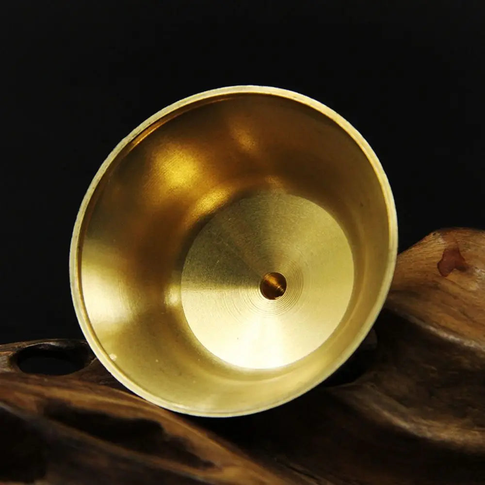 Copper Butter Lamp Holder Golden Candlestick Multi-Size
