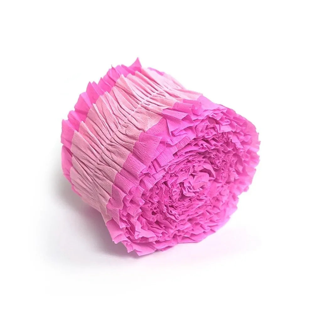 Macaron Crepe Paper Streamers 3M Heart Garland Party Decoration
