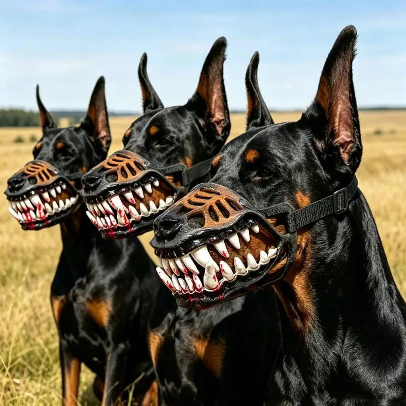Dog Dinosaur Halloween Costume Muzzle | Soft Latex, Movable Jaw Dog Costume Muzzle Nixie