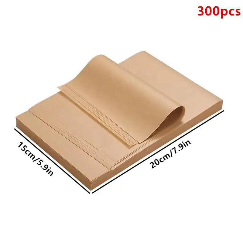 Precut Non-Stick Parchment Baking Sheets for Air Fryer & Oven Parchment Baking Sheets Nixie A4