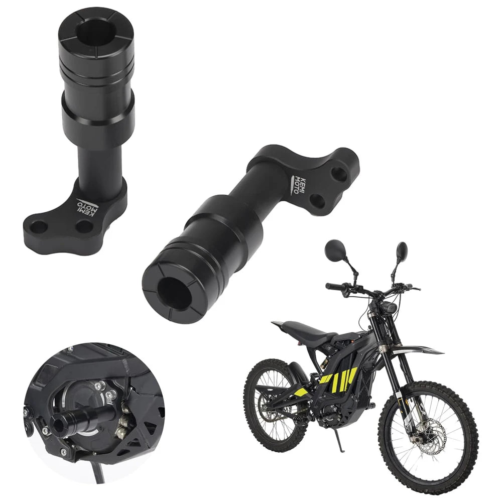 CNC Frame Sliders for Surron Light Bee & Segway X160 X260 Motorcycle Frame Sliders Nixie