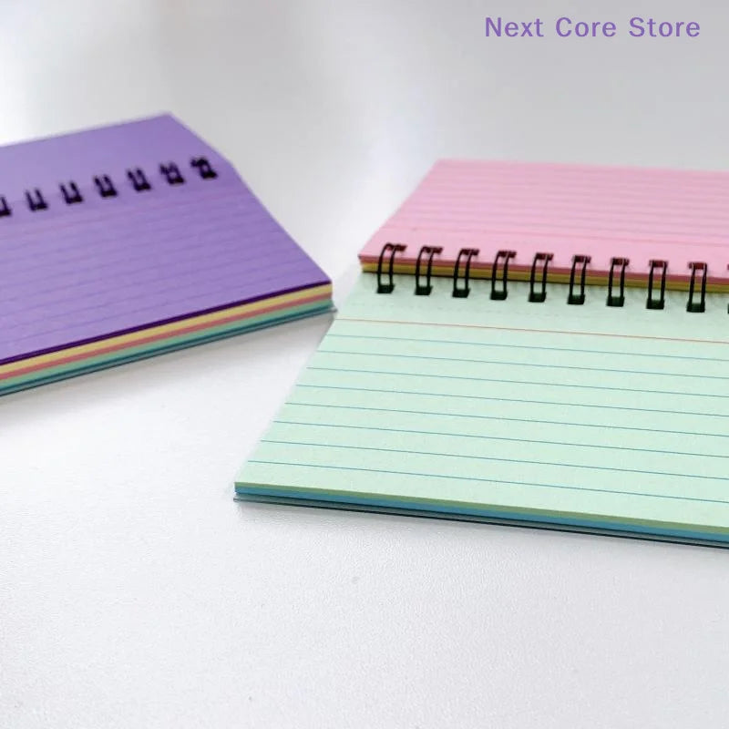 50-Sheet Colorful Tearable Mini Spiral Notebook – Memo Pad Mini Spiral Notebook Nixie