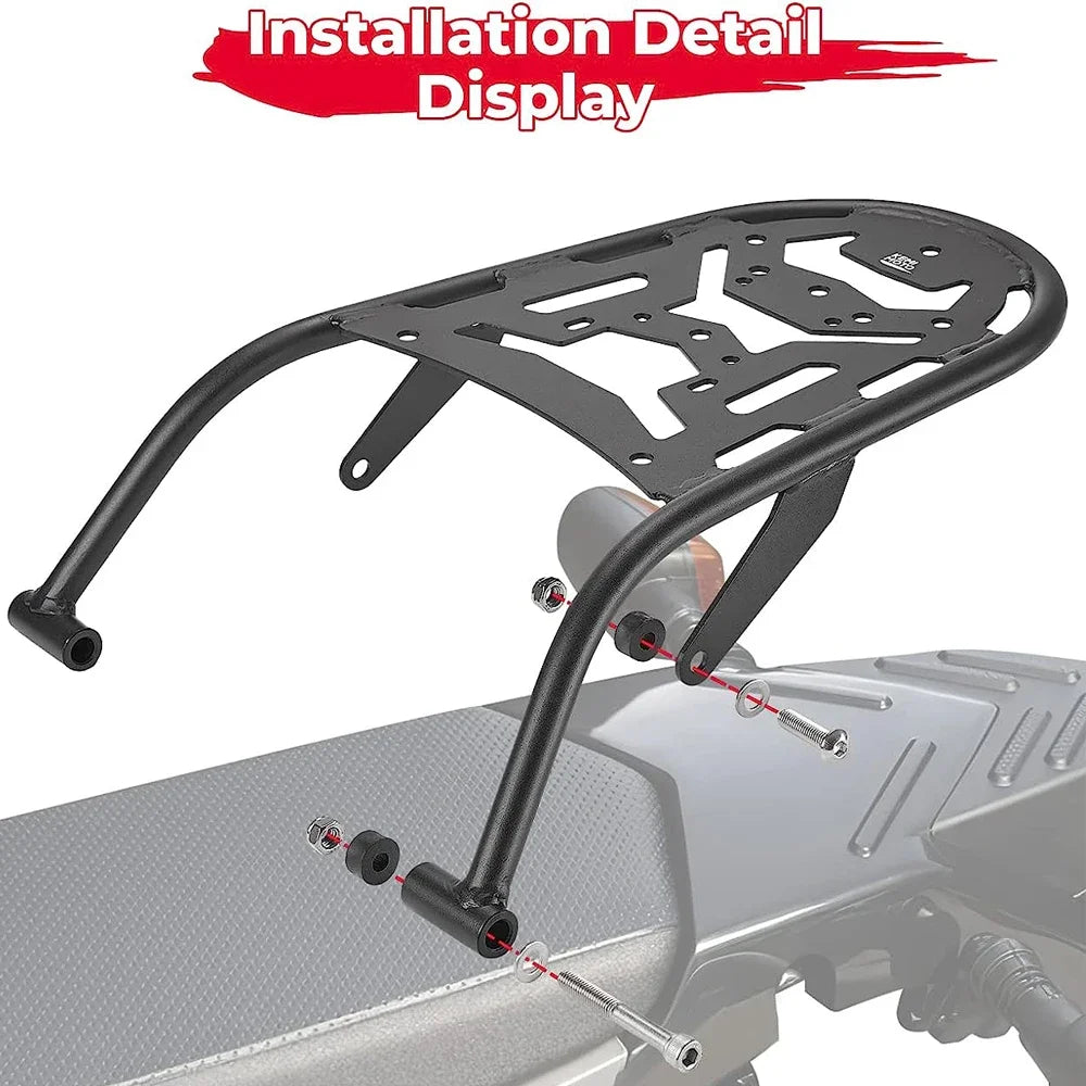 Aluminum Rear Rack for Yamaha XT250 2008-2023 | Cargo Luggage Motorcycle Cargo Rack Nixie