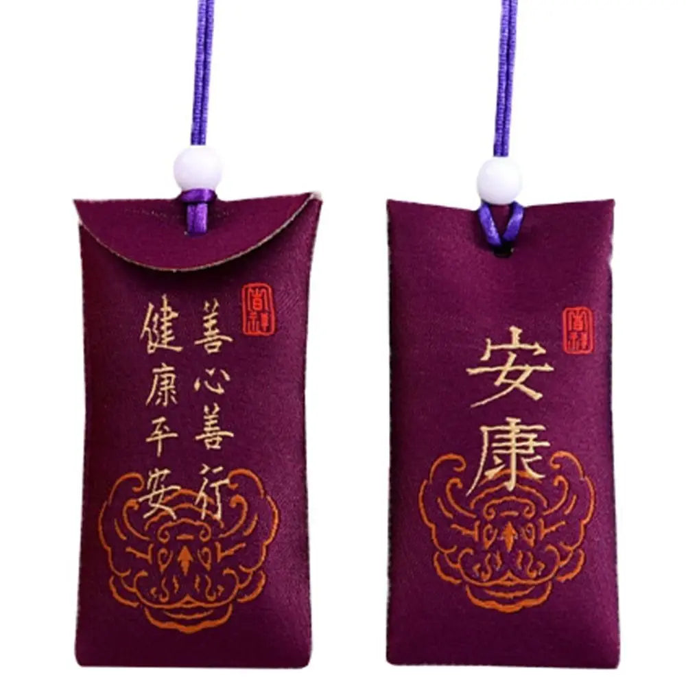 Spiritual Salt Pouches – Lucky Amulet Blessing Silk Sachets Herbal Blessing Sachet Nixie Health