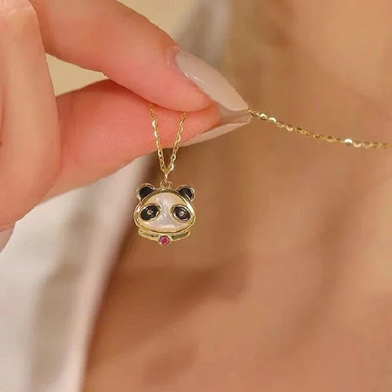 Animal Copper Pendant Gold Necklace – Collarbone Chain Pendant Necklace Nixie