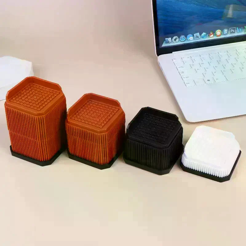 Heavy-Duty Adjustable Furniture Risers – Bed, Sofa & Chair Furniture Risers Nixie
