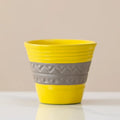 Saudi Style Vintage Ceramic Espresso Cup 60ml | 6 Glaze Colors Ceramic Espresso Cup Nixie YELLOW 50-70ml