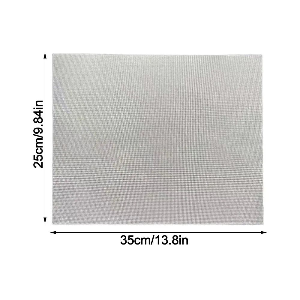 Perler Beads Iron-On Baking Cloth – Heat-Resistant Transparent Mat Craft Bead Accessory Nixie 35x25cm