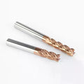 4-Flute Carbide TiSiN Flat End Mill | CNC Milling Cutter
