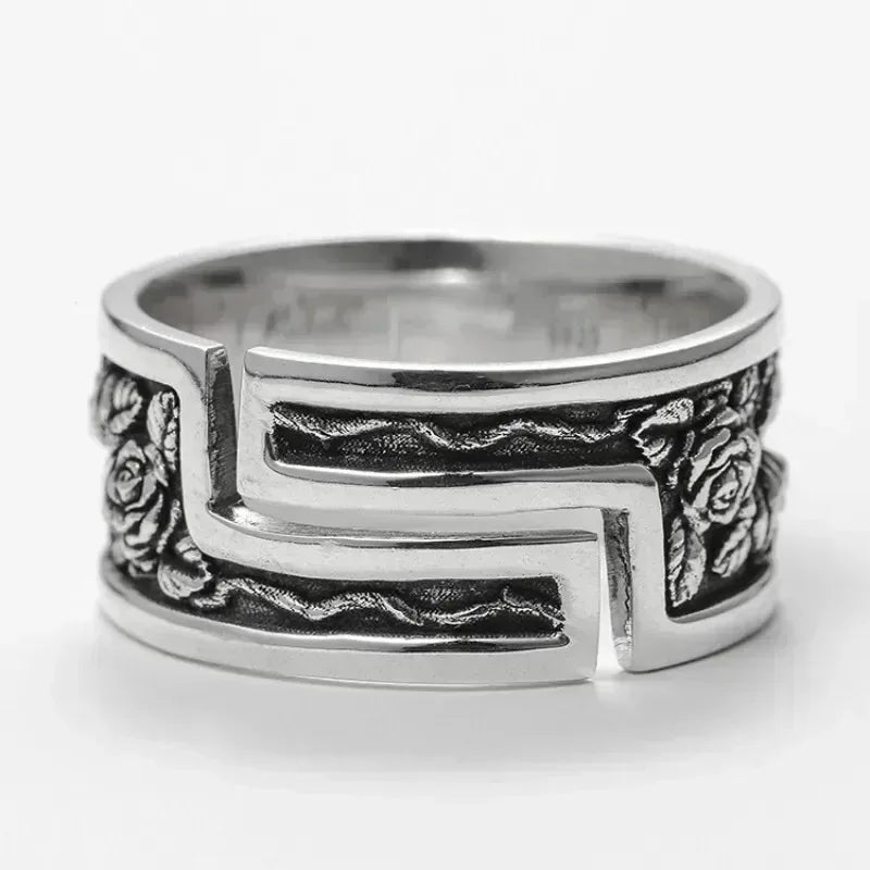 Tiger Head Punk Ring – Adjustable Zinc Alloy Fashion Ring Fashion Ring Nixie