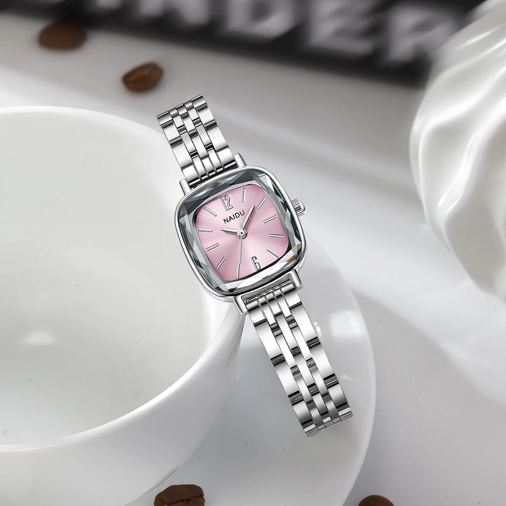 Women's Stainless Steel Quartz Watch – Minimalist & Chic Women's Quartz Watch Nixie