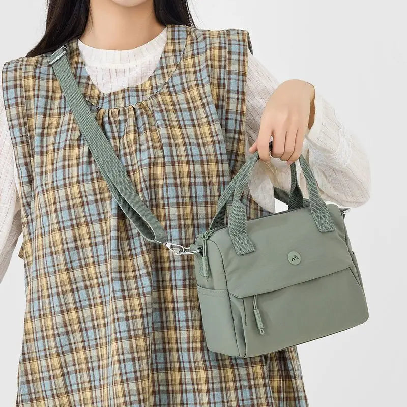 Nixie Women's Canvas Tote Crossbody – Large Capacity Commuter Bag Women's Tote Bag Nixie
