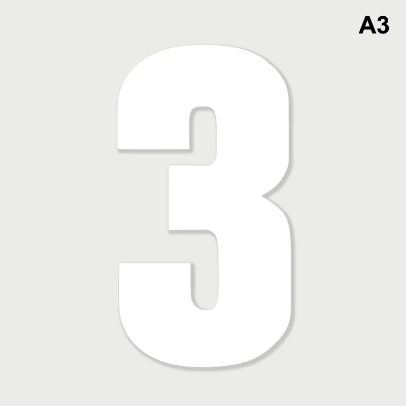 Weatherproof Wheelie Bin Number Stickers – DIY Self-Adhesive