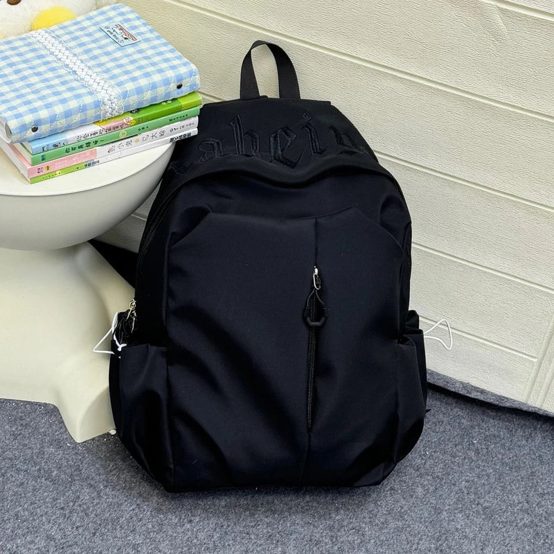 Large Capacity Japanese Forest-Style Backpack | Unisex Nylon School Backpack Nixie