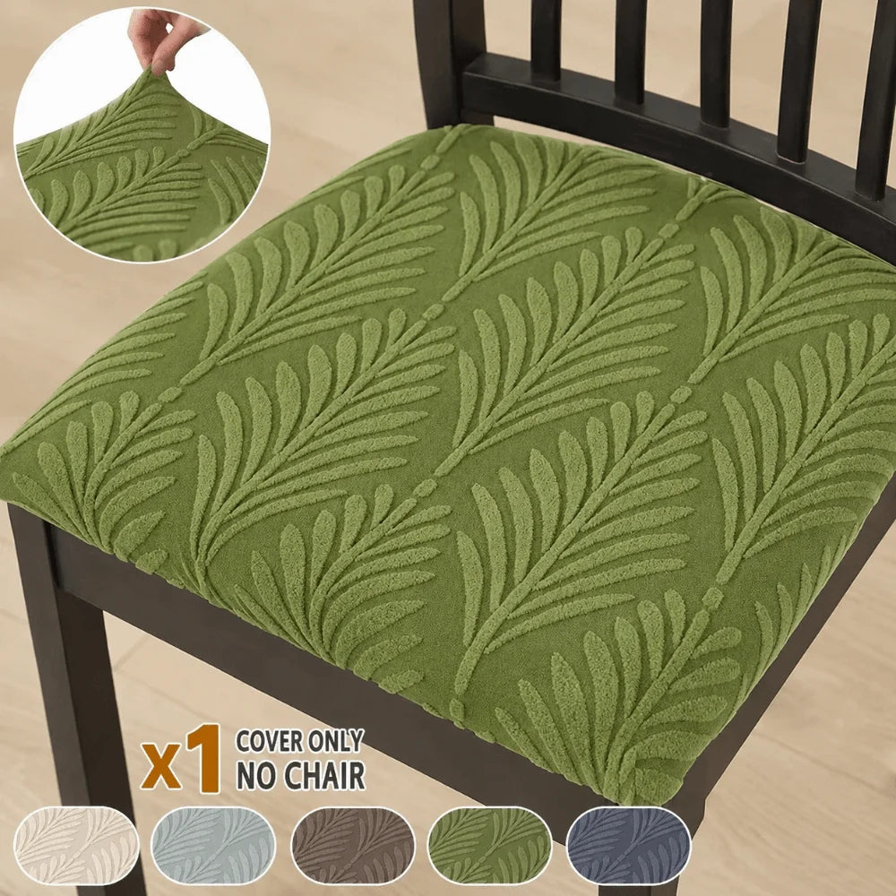 Jacquard Dining Chair Seat Cover – Nordic Slipcover Chair Seat Cover Nixie