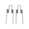 2PCS Double Torsion Spring 1.1mm Wire 10.5mm OD Steel Coil Torsion Spring Nixie Default Title