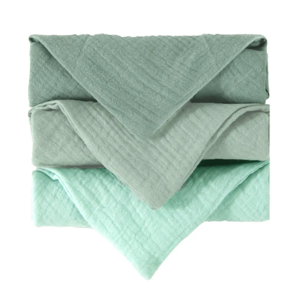 4-Layer Cotton Baby Washcloths – Soft Gauze Burp Cloths 3-5 Pack Baby Washcloth Set Nixie 10