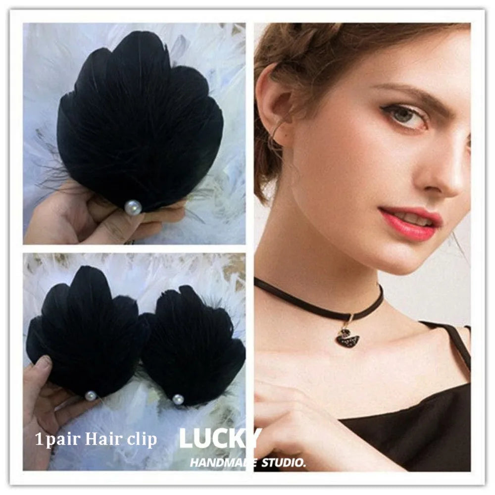 Fairy Feather Headband Angel Wings Goddess Hair Hoop