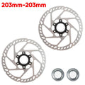Centerlock Bike Rotors 160mm 180mm 203mm MTB Disc Brake Rotor Disc Brake Rotor Nixie 203MM-203MM