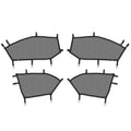 PVC Mesh Door Net for Can-Am Maverick X3 Max 4-Door 2017-2026 UTV Door Mesh Net Nixie mesh net