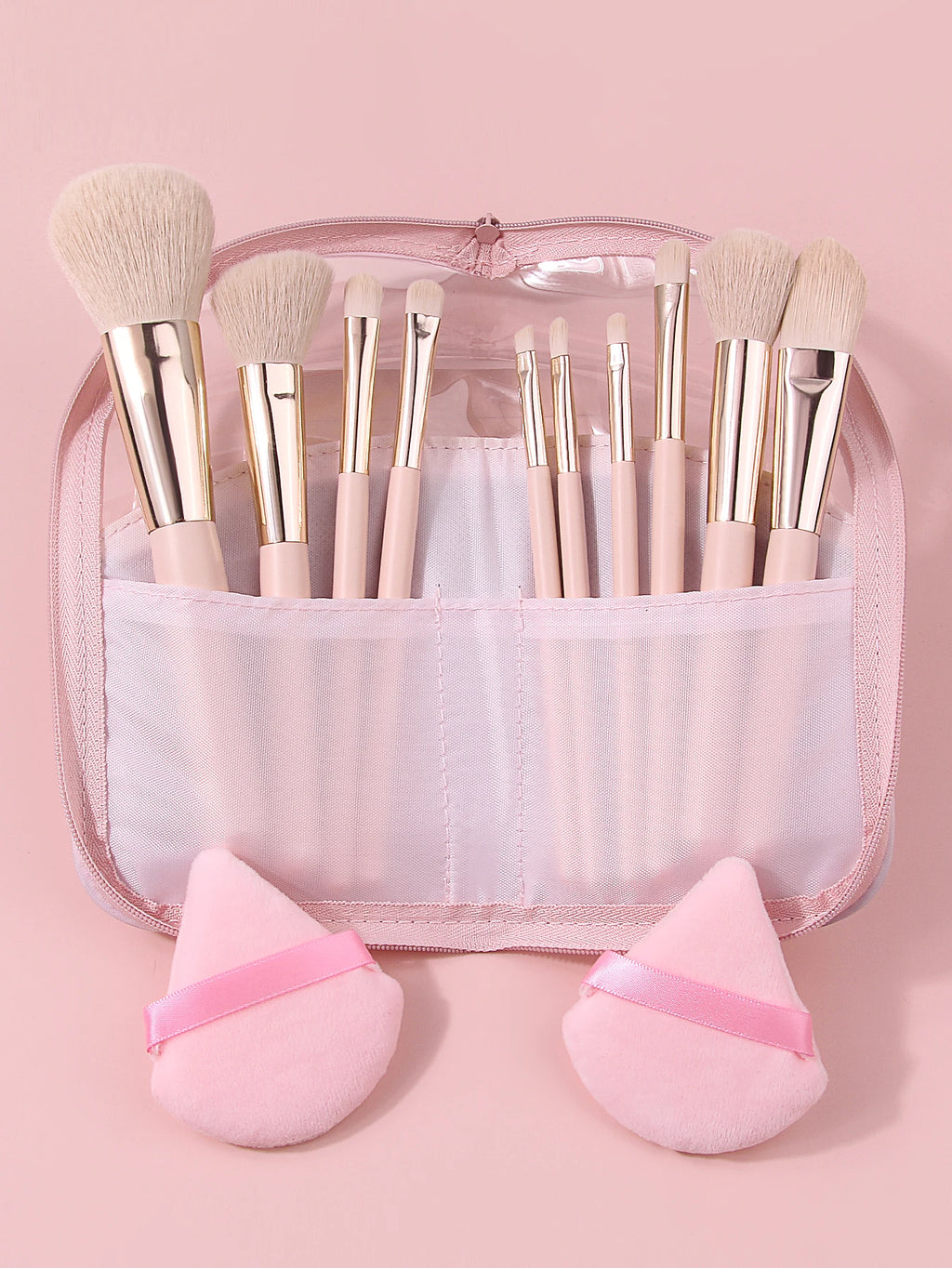 13pc Professional Makeup Brush Set – Eyeshadow & Eyeliner Kit Makeup Brush Set Nixie