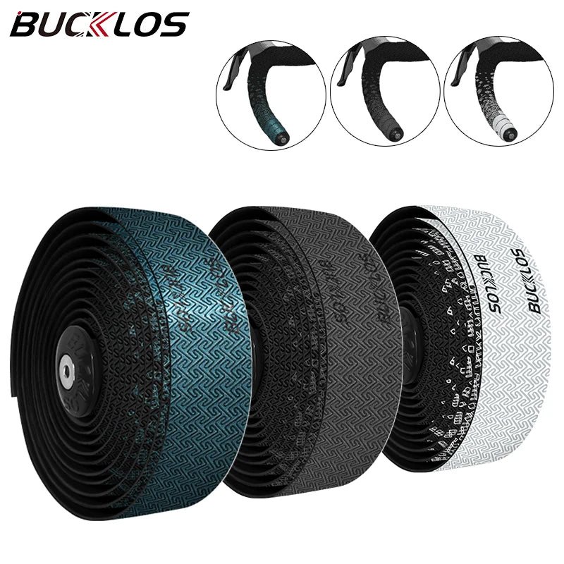 BUCKLOS Anti-Slip Road Bike Handlebar Tape – EVA Grip Wrap Bike Handlebar Tape Nixie