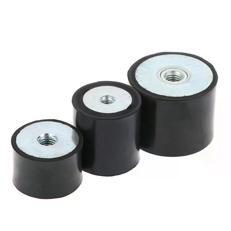 DD Style Rubber Anti-Vibration Mount Female Thread M4 M5 M6 M8 Rubber Vibration Mount Nixie