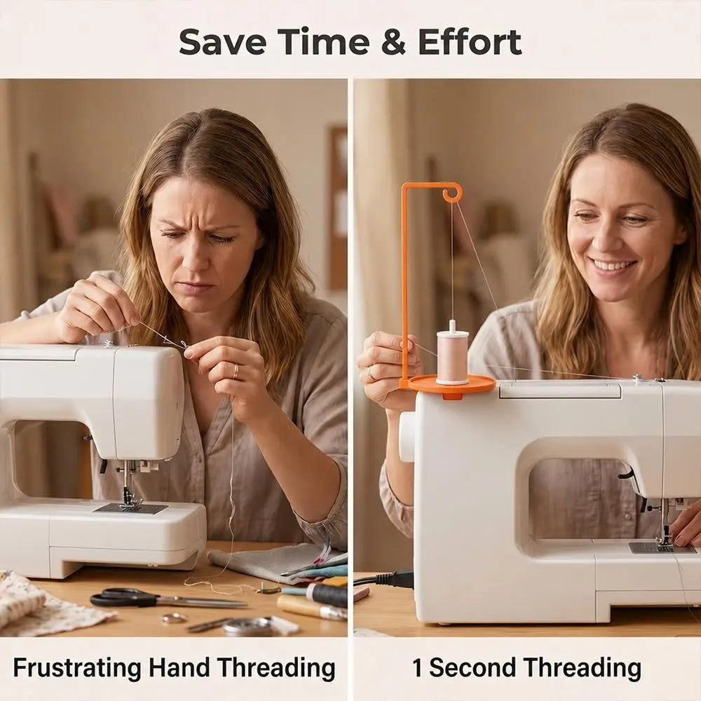 3D Printed Vertical Spool Holder for Sewing & Embroidery