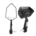 360° Bar End Mirrors Universal 7/8" Motorcycle Scooter ATV Mirrors Bar End Mirrors Nixie Mirror