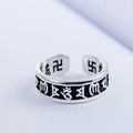 Vintage Punk Dragon Snake Tiger Adjustable Ring | Unisex