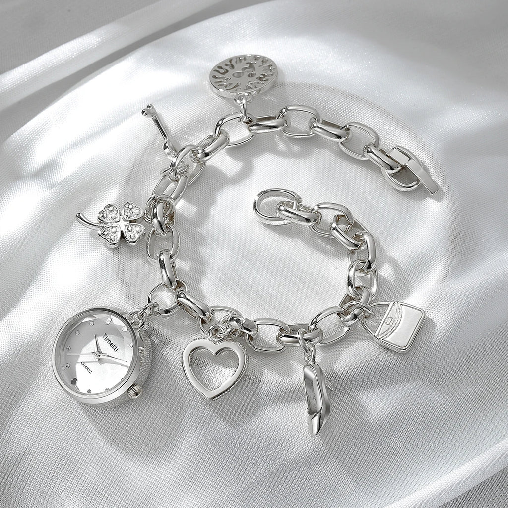 Timetti Casual Luxury Bracelet Watch – Quartz Minimalist Bracelet Watch Nixie