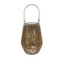 Woven Solar Lantern – Auto On/Off Outdoor Hanging Light Solar Outdoor Lantern Nixie A