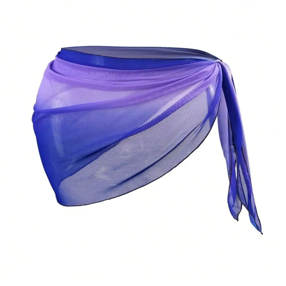 Chiffon Beach Dress Swimsuit Cover-Up Sheer Quick-Dry Shawl Swimsuit Cover-Up Nixie