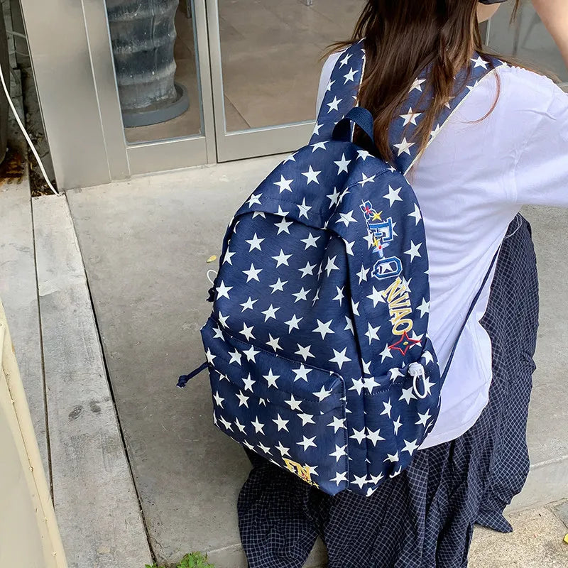 Nixie Starry Backpack – Large Capacity Lightweight Unisex