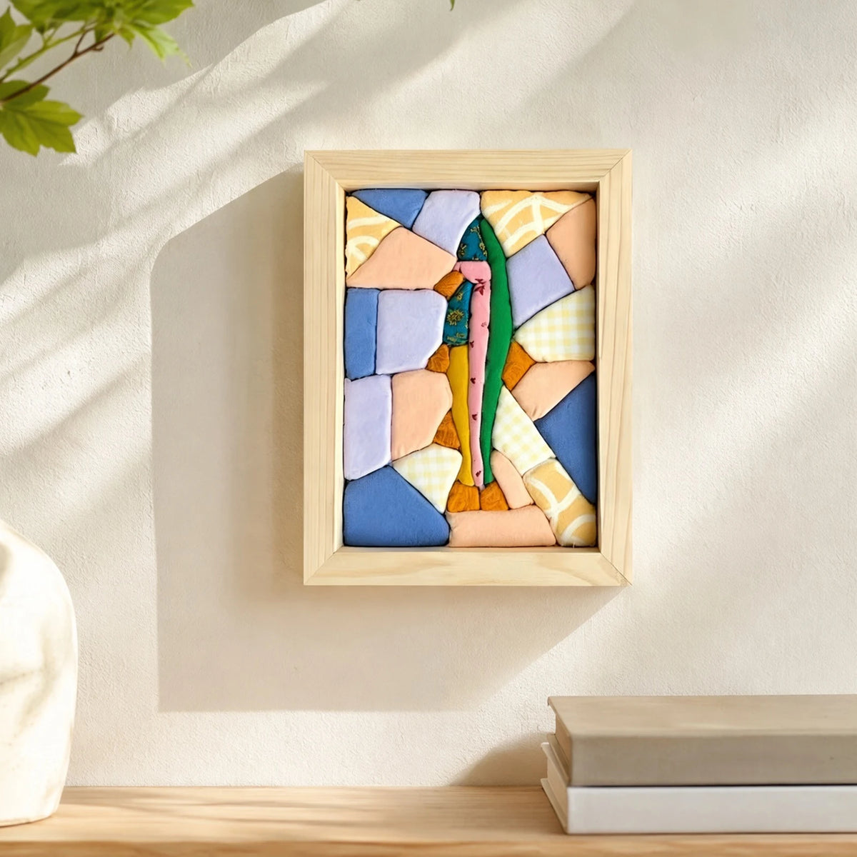 DIY No-Sew Fabric Mosaic Art Kit – Nature & Ocean Patterns DIY Mosaic Craft Kit Nixie