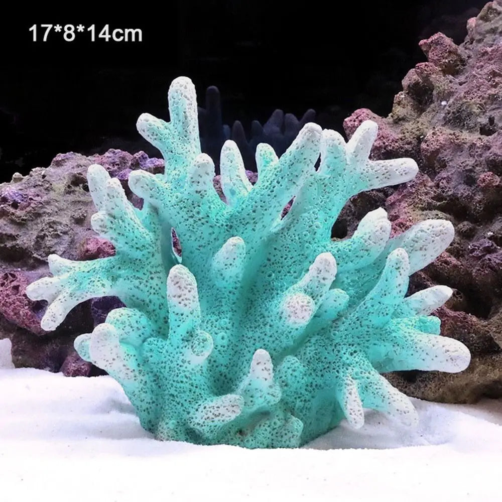 Resin Artificial Coral Ornament for Fish Tank & Aquarium Decor Aquarium Ornament Nixie