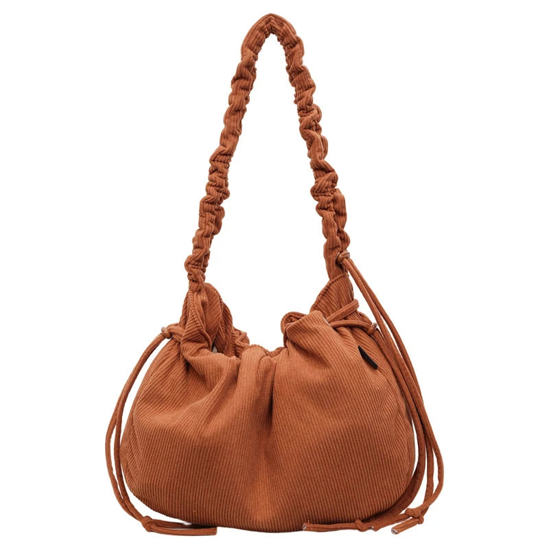 Korean Corduroy Crossbody Cloud Bag – Women's Shoulder Bag Crossbody Shoulder Bag Nixie
