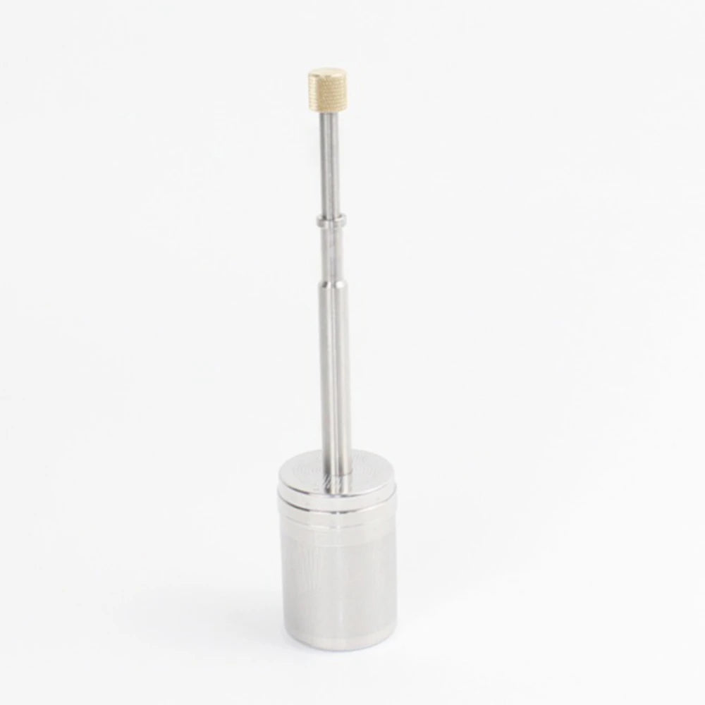 304 Stainless Steel Coffee & Tea Press Filter for Travel Coffee Tea Filter Press Nixie silvery