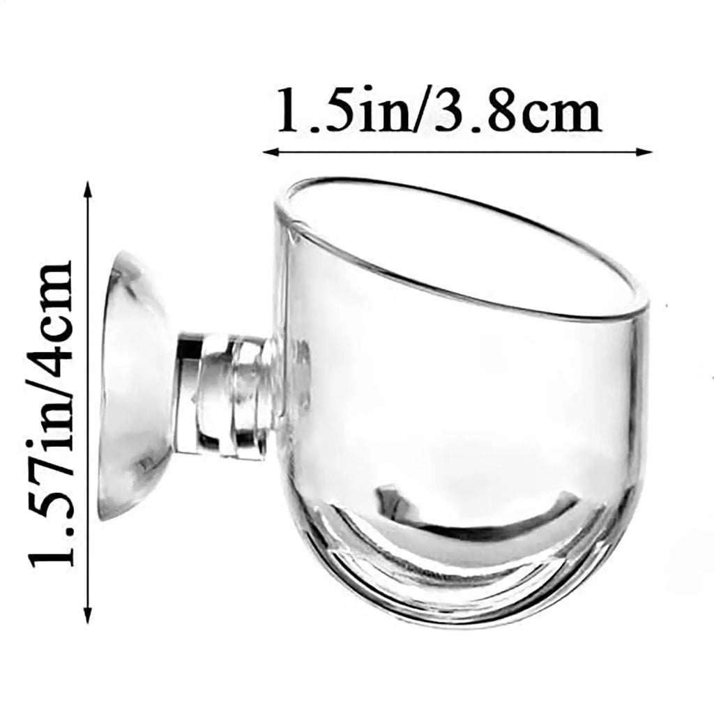 Aquatic Plant Pot with Suction Cup – Fish Tank Decoration Aquarium Plant Holder Nixie
