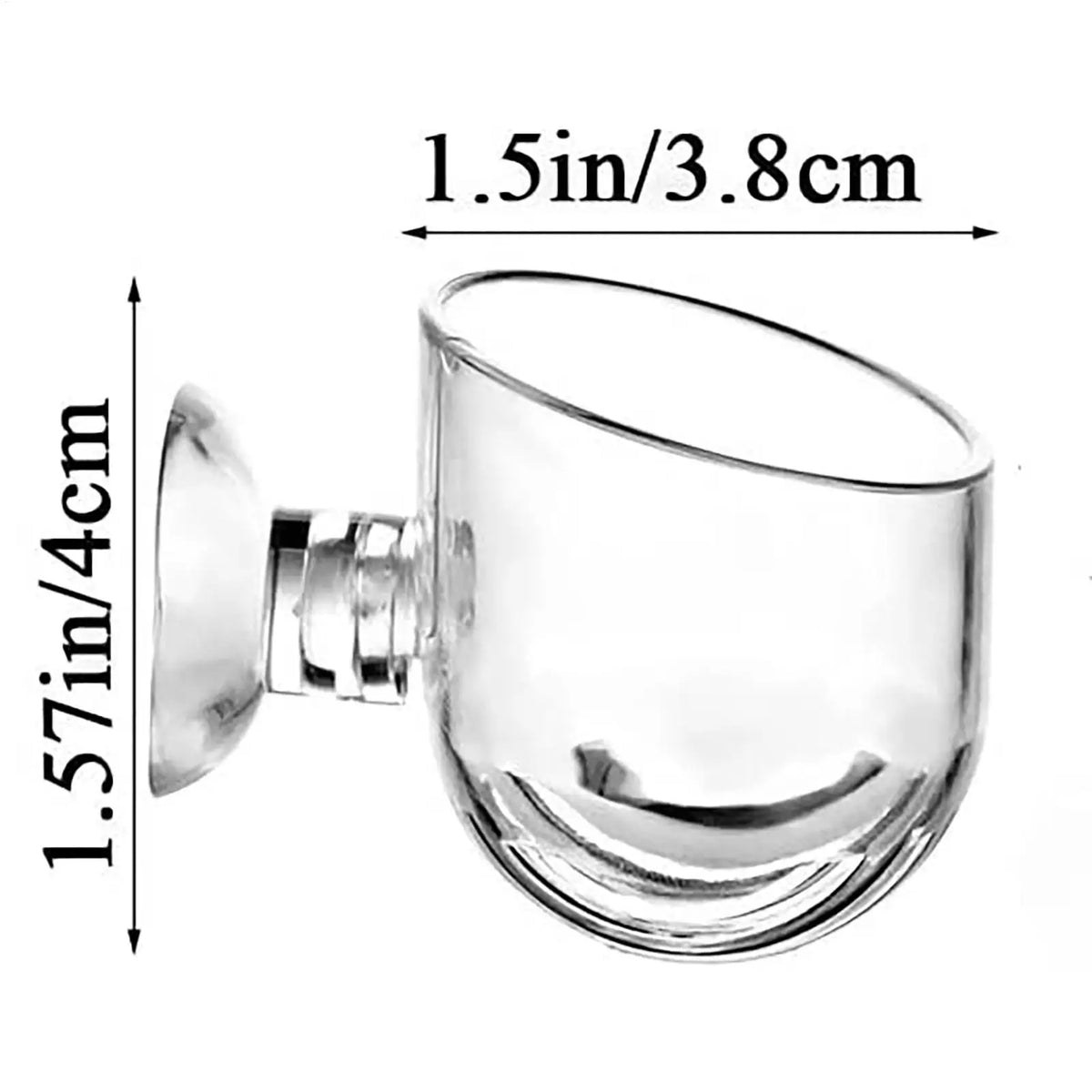Aquatic Plant Pot with Suction Cup – Fish Tank Decoration Aquarium Plant Holder Nixie
