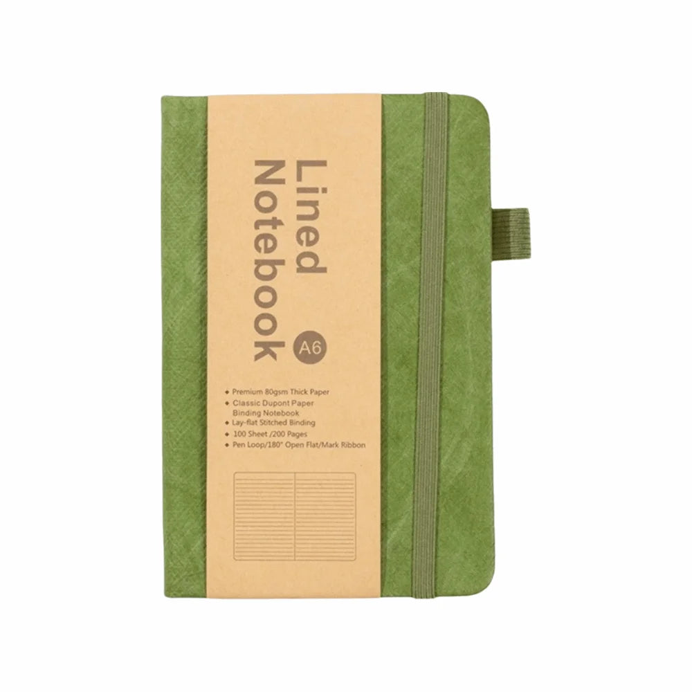 Dupont Paper Hardcover Notebook A5/A6 – Waterproof Journal