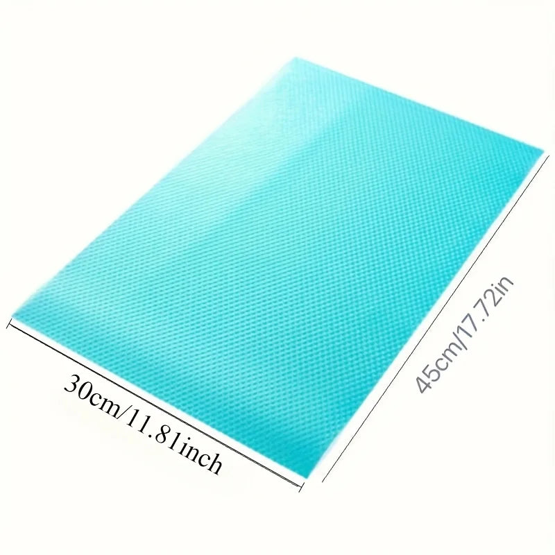 4-Piece Silicone Fridge Shelf Liner Pads – Waterproof & Easy Clean Shelf Liner Pads Nixie
