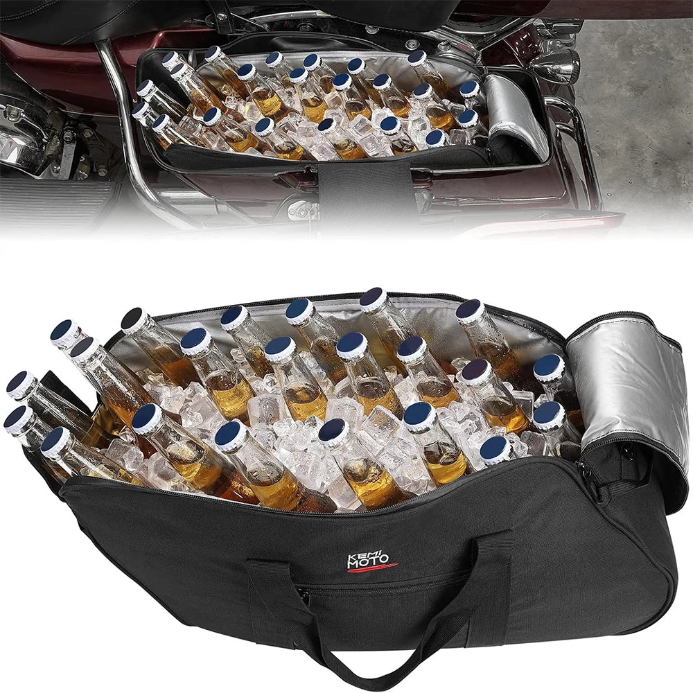 Motorcycle Saddlebag Cooler Bag 22L – Touring Hard Saddle Insert Saddlebag Cooler Insert Nixie
