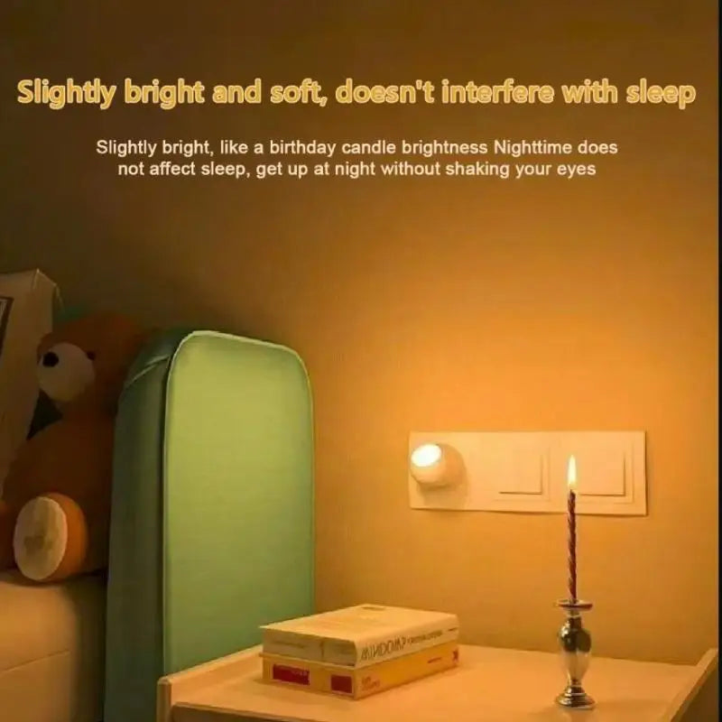 2PCS Auto Sensor LED Night Light for Kids & Nursery – 5V LED Night Light Nixie