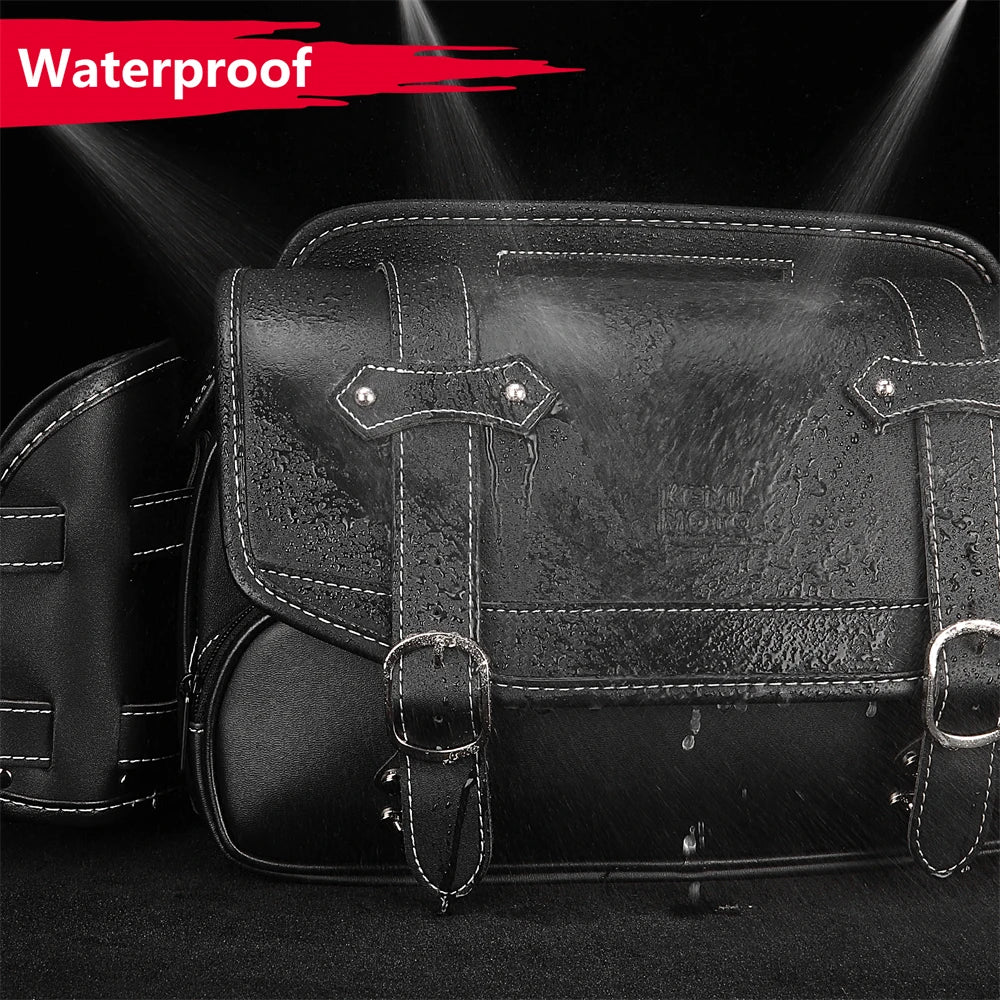 KEMITOUR 9L Waterproof Motorcycle Saddlebags – Universal Fit Motorcycle Saddlebags Nixie